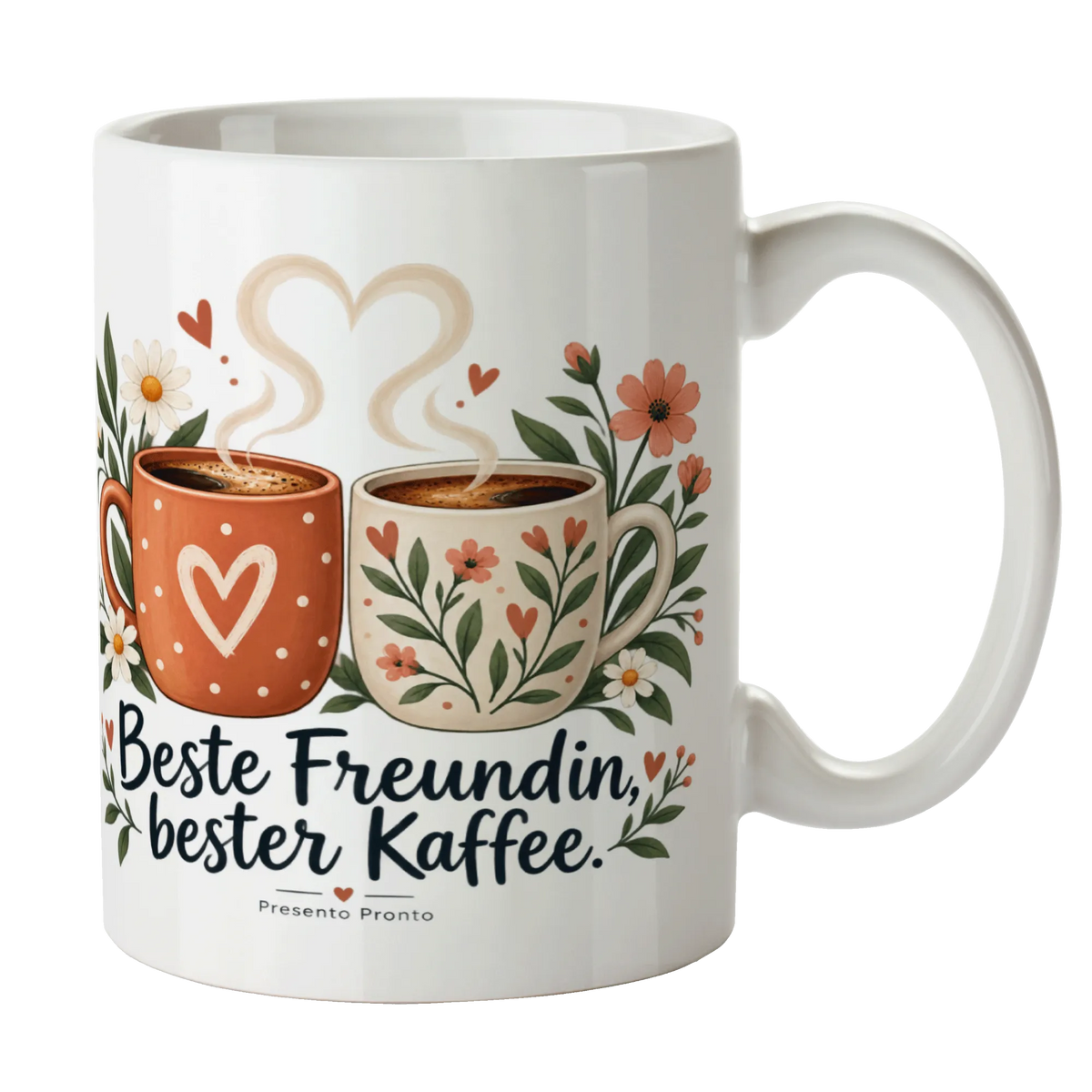 Liebevolle Tasse für die Freundin mit Herz aus Kaffee|p:2016795|h:b232bf97b033979b114b3474999763a5