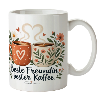 Liebevolle Tasse für die Freundin mit Herz aus Kaffee|p:2016795|h:b232bf97b033979b114b3474999763a5