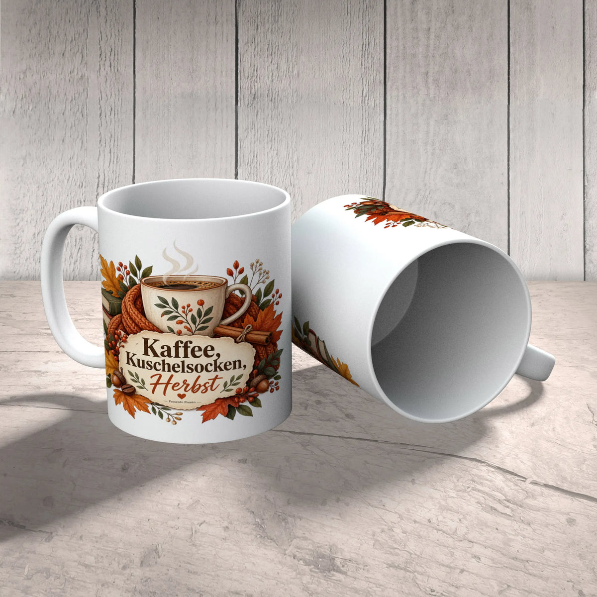Gemütliche Tasse für den Herbst mit Kaffeetasse und Zimt|p:2016798|h:e0c71efa6f80639605b2b6cddb5ac0f9