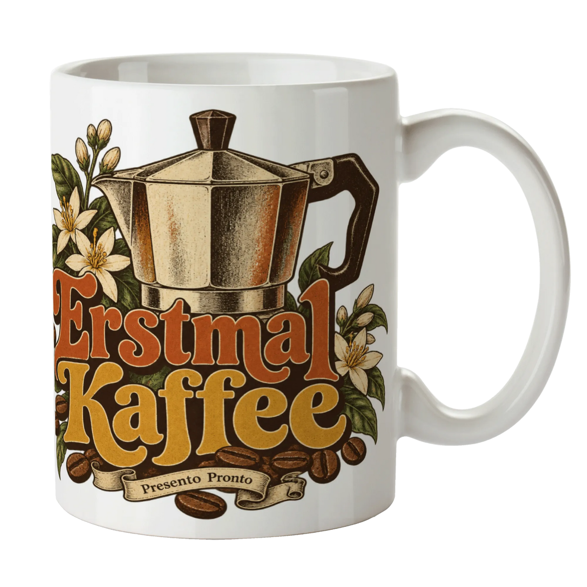 Nostalgische Vintage Tasse mit Mokkakanne für Kaffeefans|p:2016803|h:e3b7e83bd6102318dbe9d59cd18fcb29