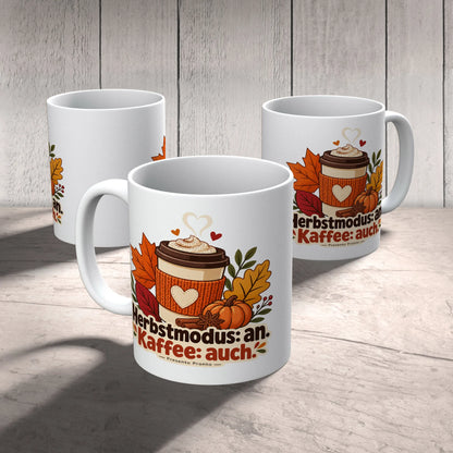 Lustige Herbsttasse für Kaffeeliebhaber mit Kürbis|p:2016804|h:8824d159073a7f459123bf7e94e585f2