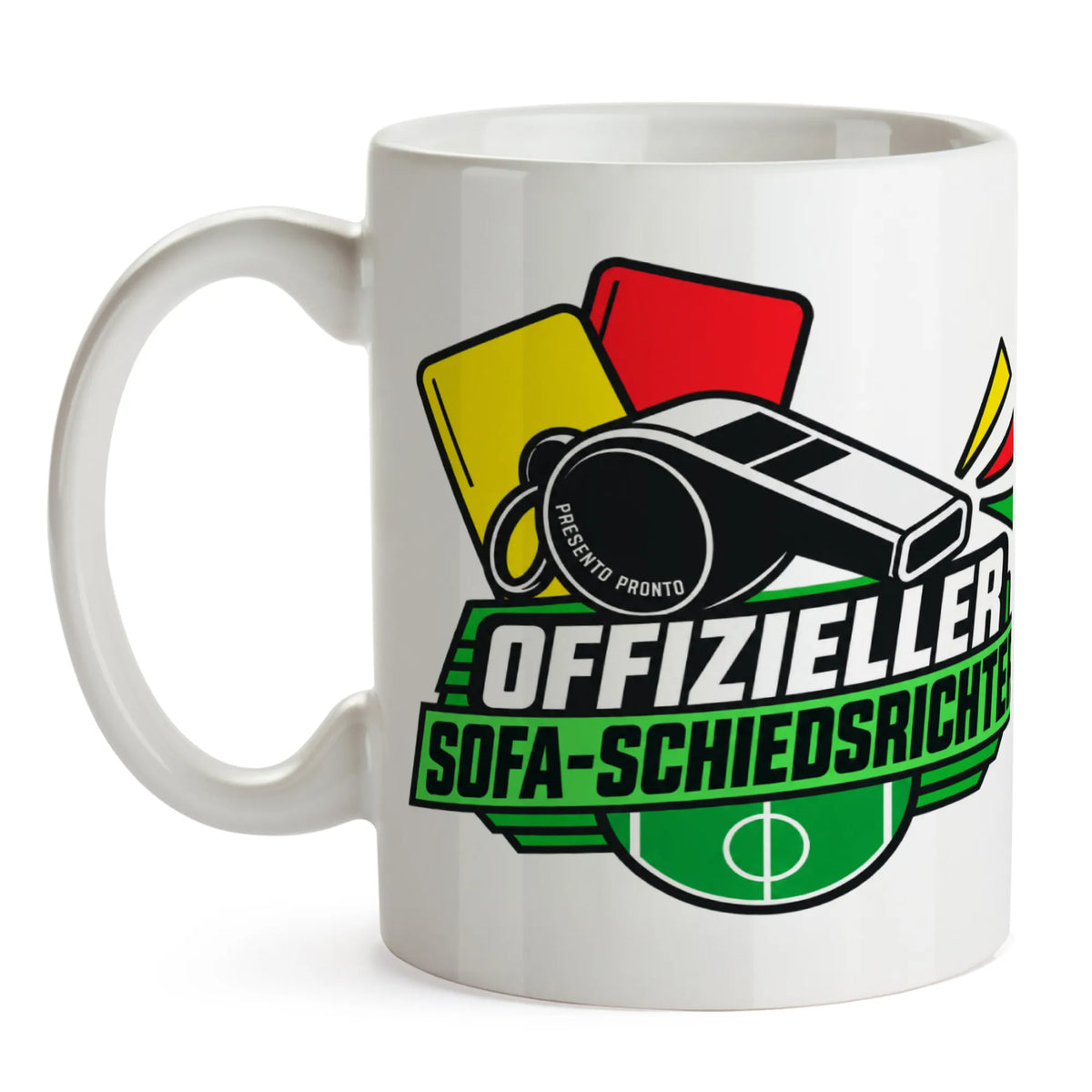 Lustige Tasse für Fußballfans mit Schiedsrichterpfeife|p:2016805|h:f9a46365297be59dfb41d31291ad3d1e