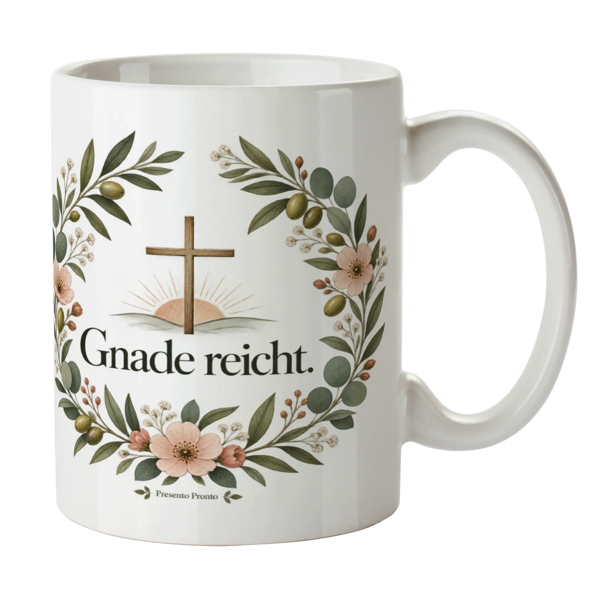 Ermutigende christliche Tasse für Christen mit Kreuz|p:2016808|h:1540cda8f112ba611f18ff9f7cd5f94b