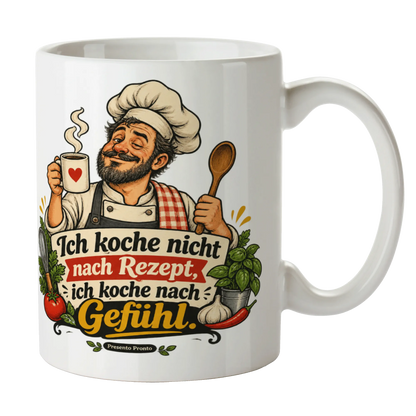 Lustige Tasse für Chefs mit überarbeitetem Koch|p:2016825|h:8fcba2c20007aa6da22b0a8b29601896
