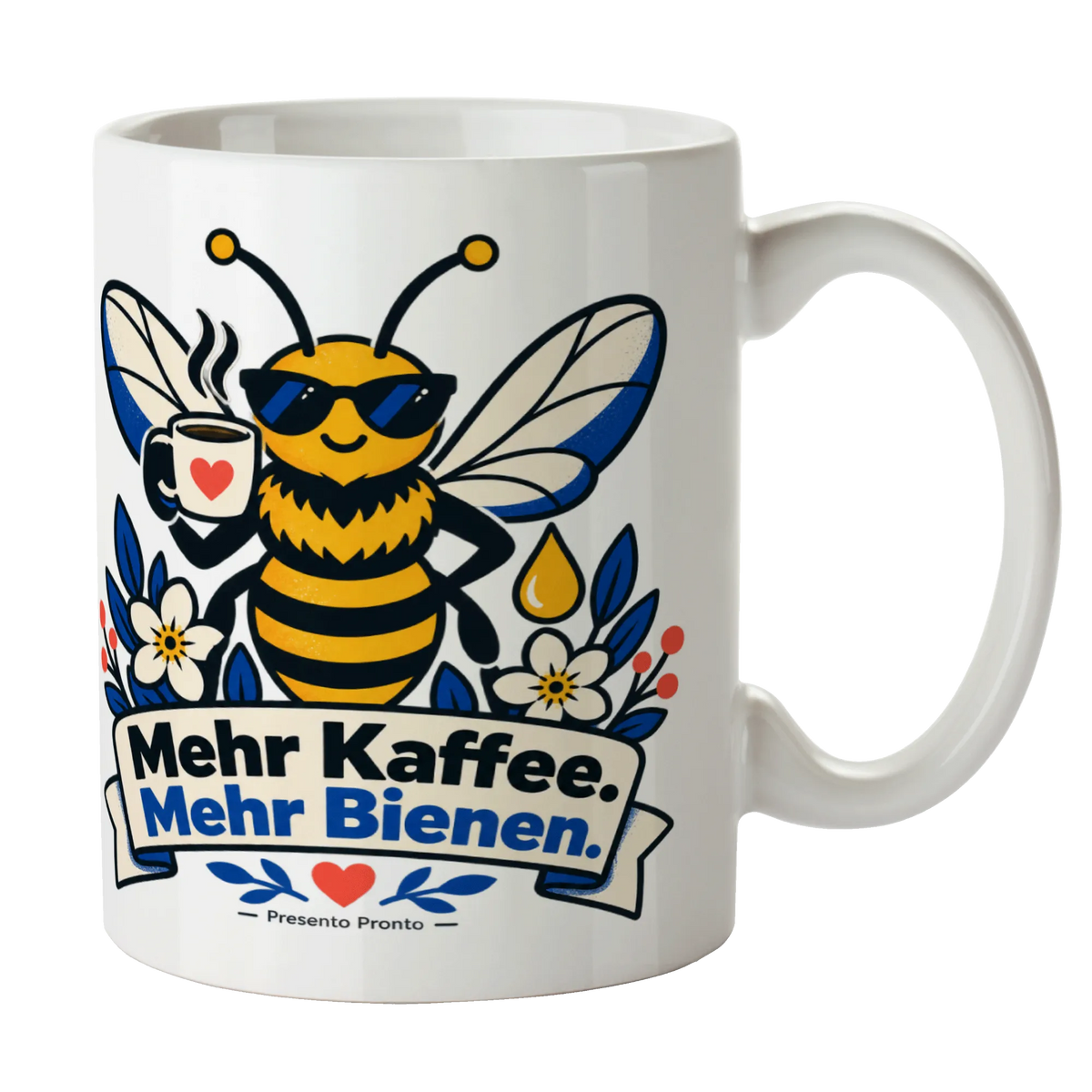 Lustige Tasse mit Honigbiene für Kaffeefans|p:2016826|h:4ab6c7434a7387107c451912c975dc70