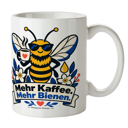 Lustige Tasse mit Honigbiene für Kaffeefans|p:2016826|h:4ab6c7434a7387107c451912c975dc70