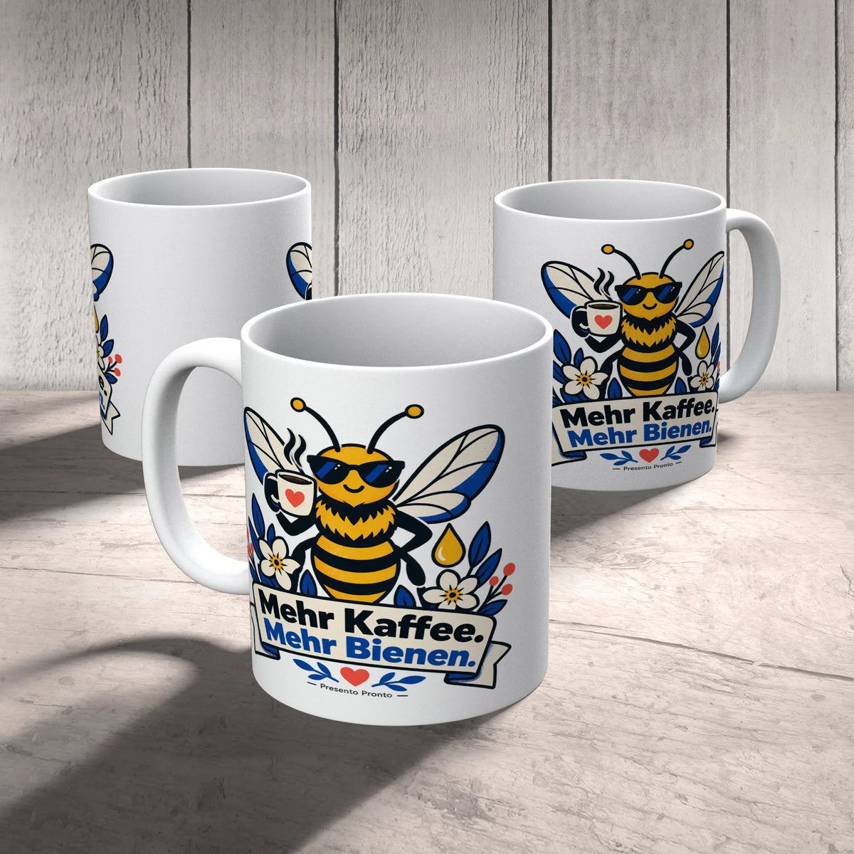 Lustige Tasse mit Honigbiene für Kaffeefans|p:2016826|h:92076580b78a340b514562043c022d31