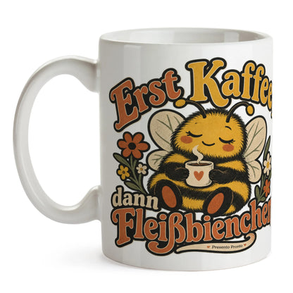 Lustige Tasse mit Biene für fleißige Kolleginnen|p:2016832|h:a0153e7bdd246316737901016a2c6ef4