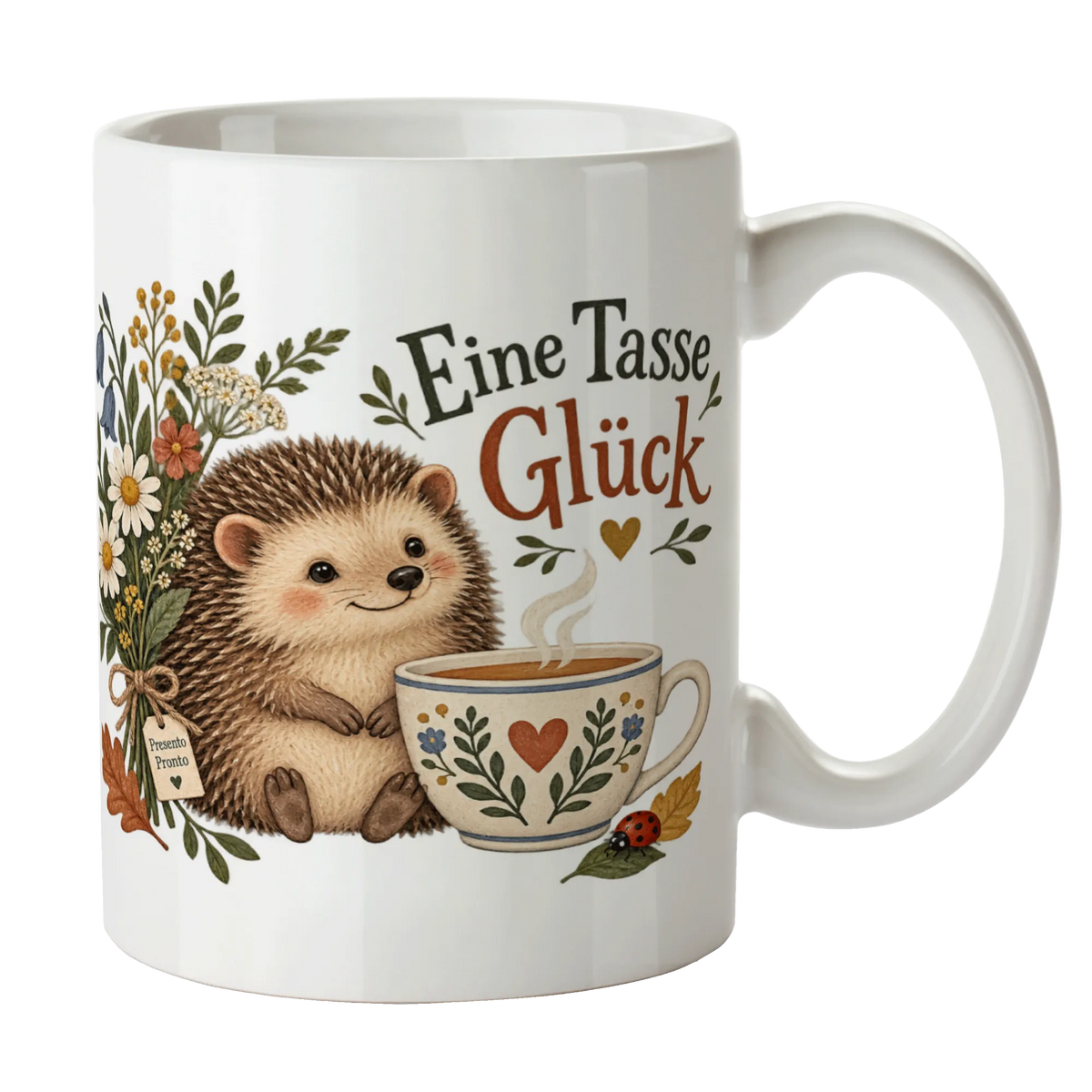 Süße Cute Tasse mit Igel zum Aufmuntern|p:2016840|h:a2254a336a113c2aa6b5d7b71ef313d8