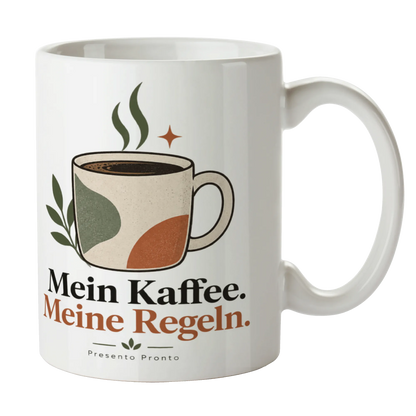 Coole Tasse für Kaffeefans mit gezeichnetem Becher|p:2016843|h:5c9fb671179ada8a3d1b9dfab518c31b