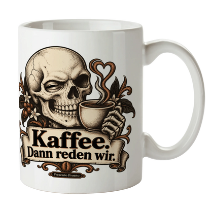 Lustige Totenkopf-Tasse für Morgenmuffel mit Schädel und Kaffee|p:2016844|h:9c80de32e514a0089f693f6d861adb3a