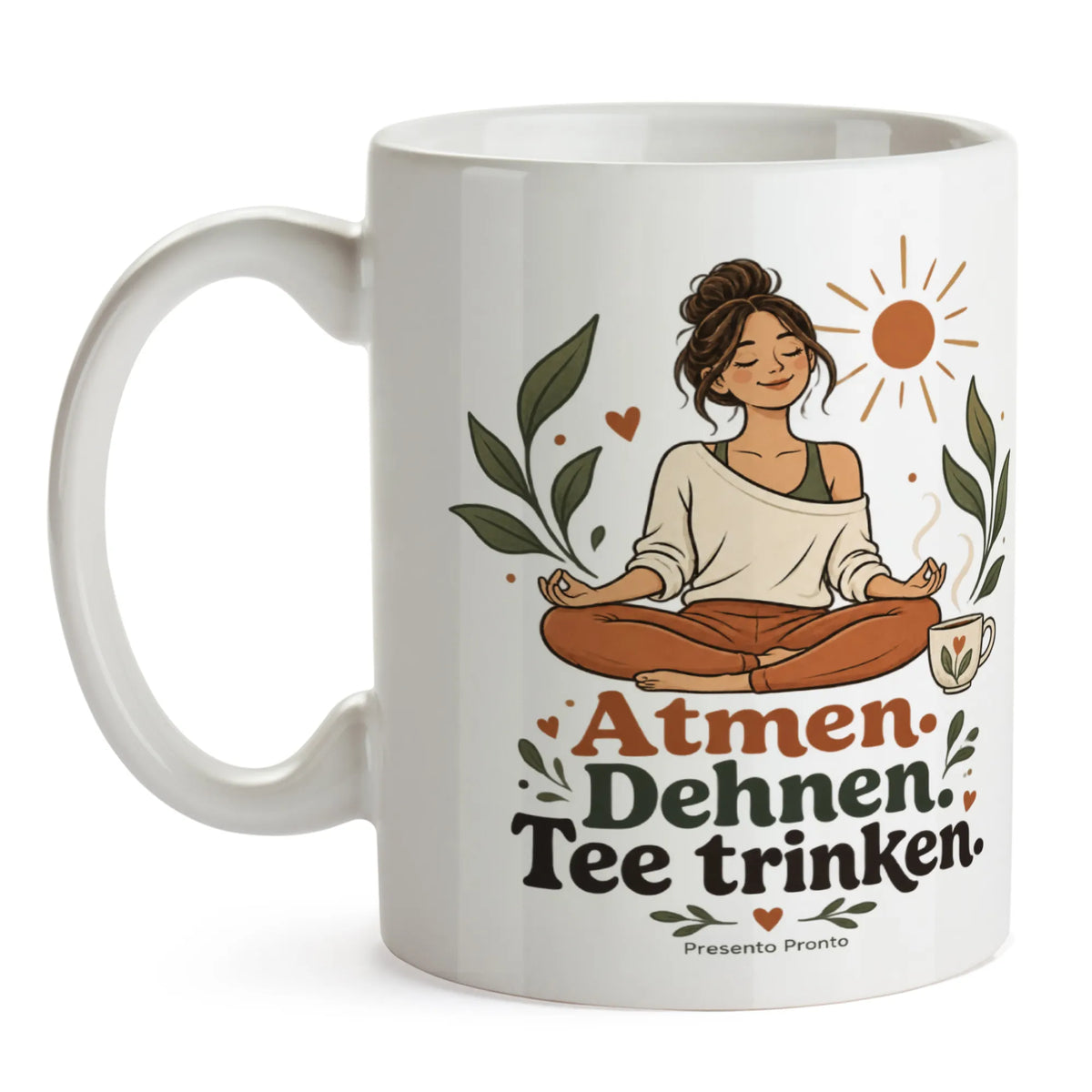Entspannende Yoga-Tasse für Yoginis in Lotuspose|p:2016845|h:4dc9f475be58313d58f5bef239b7e4eb