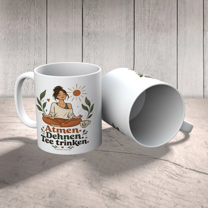 Entspannende Yoga-Tasse für Yoginis in Lotuspose|p:2016845|h:698116e10194bfd9199488c1be04837f