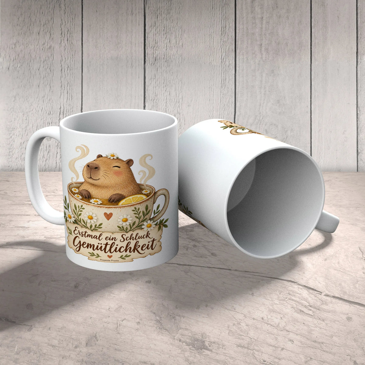 Süße Tasse für Capybara Fans mit Wasserschwein in Teetasse|p:2016847|h:55297fee148a150ceca6a591d45dc62f