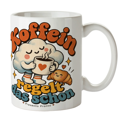 Lustige süße Tasse für Kaffeeliebhaber mit Wolke|p:2016849|h:0fac8ea340c859b46dce3b6a840bdd16