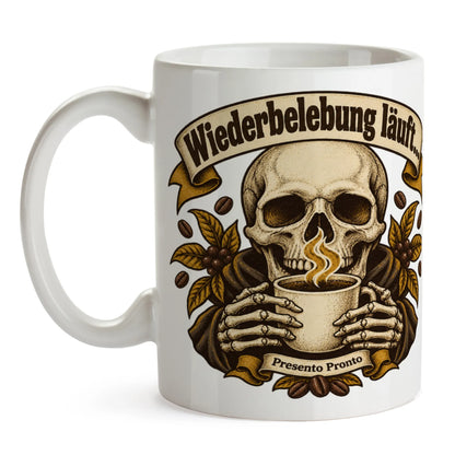 Lustige Tasse mit Totenkopf für Morgenmuffel|p:2016850|h:d268f3b5f468463ffcb1849df83480a4