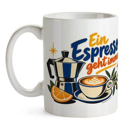 Lustige Tasse für Italienfans mit Mokkakanne|p:2016854|h:3e22b8424a0d8a62cb0d433b19ae483d