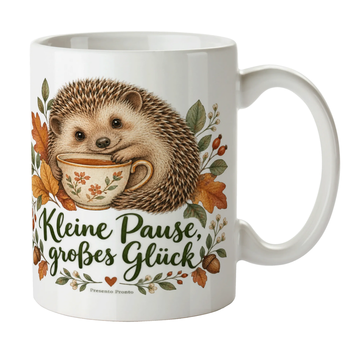 Gemütliche Tasse mit Igel für die kleine Auszeit|p:2016860|h:d75a5eed63e389ca691e81e9fa73976a
