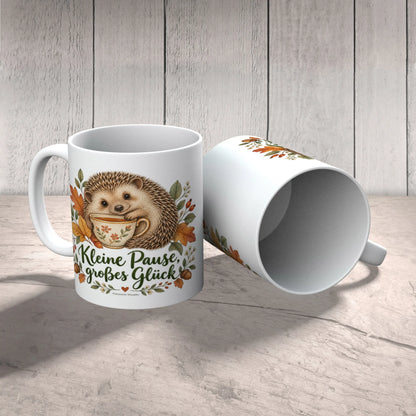 Gemütliche Tasse mit Igel für die kleine Auszeit|p:2016860|h:d6f29fa299f372ee7f73b45be1eac2a6