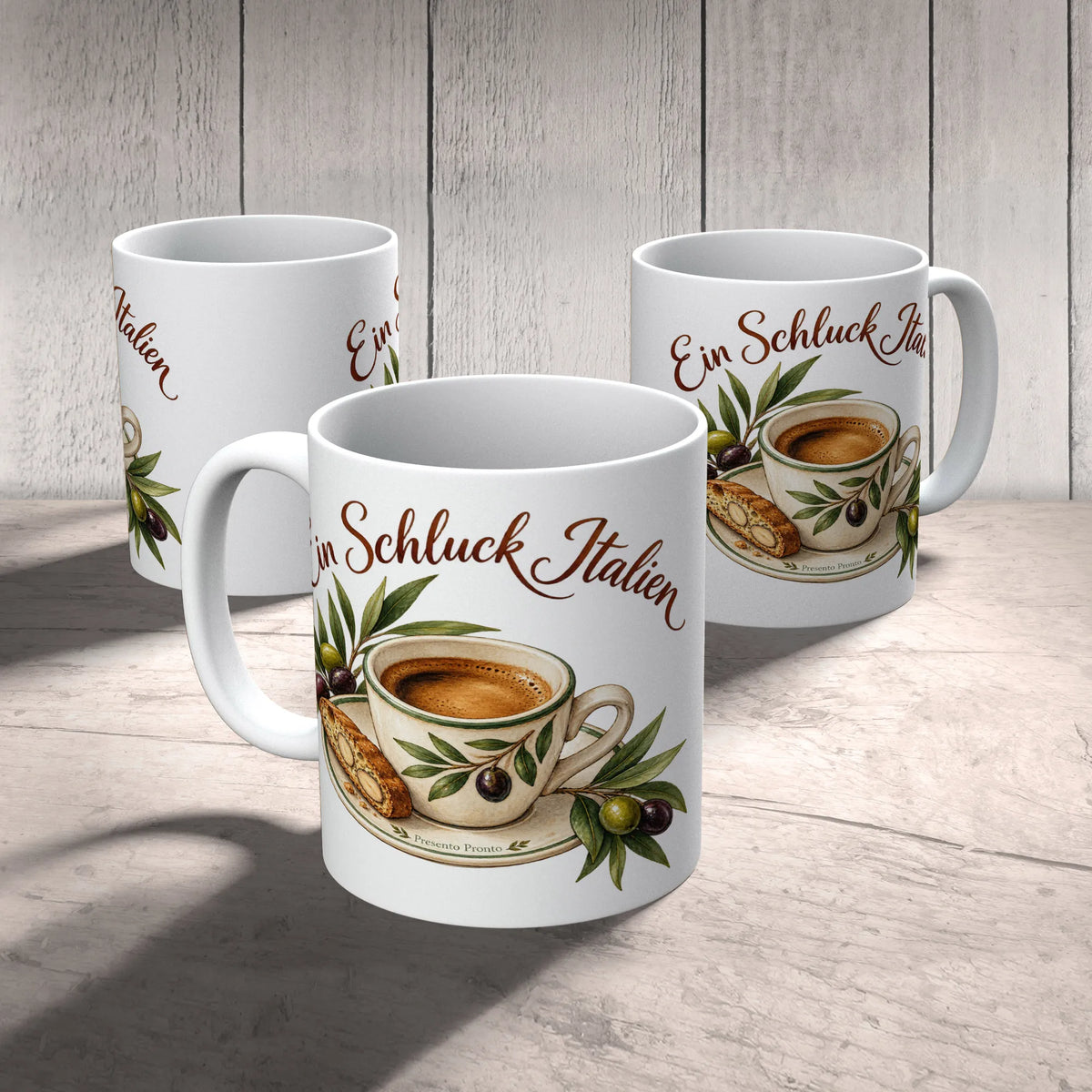 Charmante italienische Tasse für Italienfans mit Espresso|p:2016863|h:3bed014acc1cc4f0ee736e0d9595b0fe