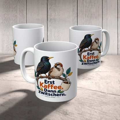 Lustige Tasse mit Vögeln für Vogelliebhaber zum Kaffee|p:2016864|h:cf63e67bee8b9dbae0679941766163ec