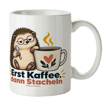 Lustige Igel-Tasse mit Lesebrille für Morgenmuffel|p:2016866|h:96d1810c75657c95cef4b00411324ed2