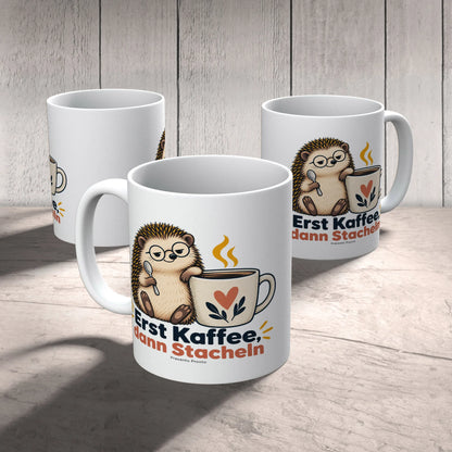Lustige Igel-Tasse mit Lesebrille für Morgenmuffel|p:2016866|h:d5378a5320b68eed3c5b5307aaed05de