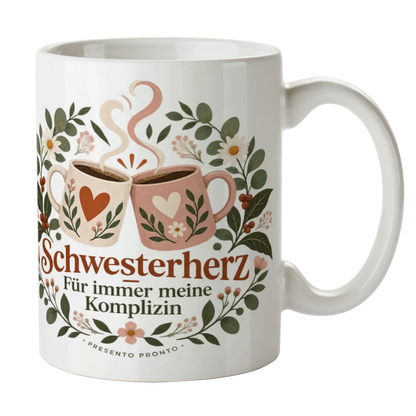 Herzliche Tasse für die Schwester mit Wildblumen|p:2016867|h:d1e3496a7dfb4d4b8d74806ba280cd76