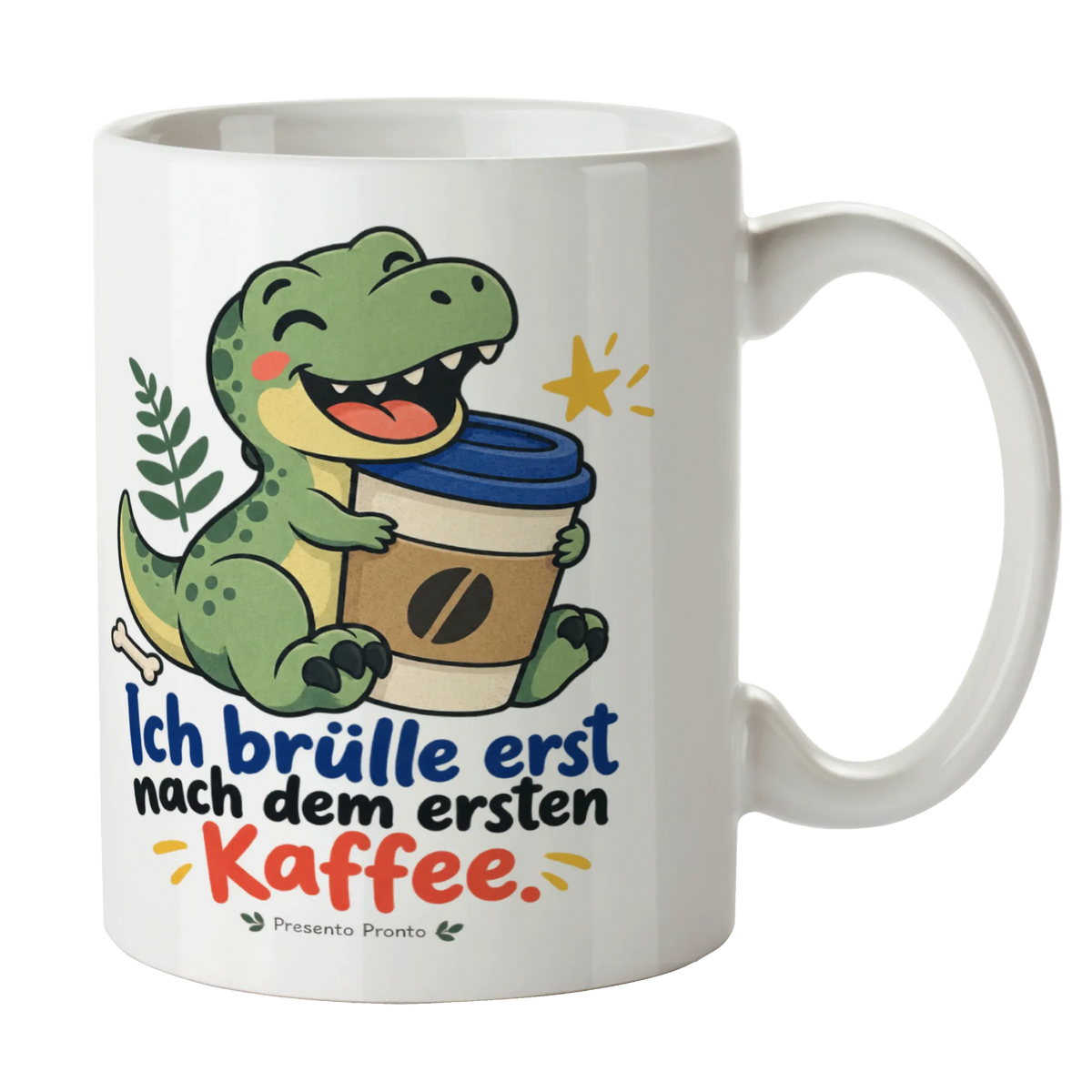 Lustige T-Rex Tasse für Dino-Fans mit Kaffeetasse|p:2016871|h:975b4b799a4da27a53caed1bef678cb1