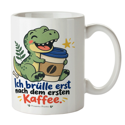 Lustige T-Rex Tasse für Dino-Fans mit Kaffeetasse|p:2016871|h:975b4b799a4da27a53caed1bef678cb1