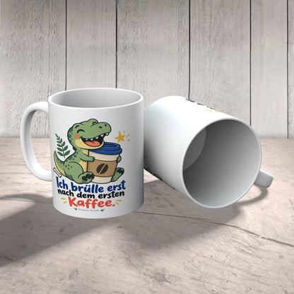 Lustige T-Rex Tasse für Dino-Fans mit Kaffeetasse|p:2016871|h:ccb2b1190ffc73b4ff45132753457002
