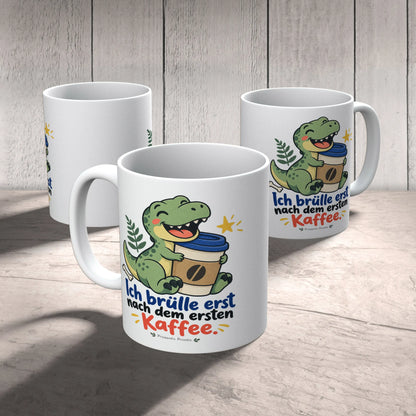 Lustige T-Rex Tasse für Dino-Fans mit Kaffeetasse|p:2016871|h:0534a826e85eb0161bc0407fb942a366