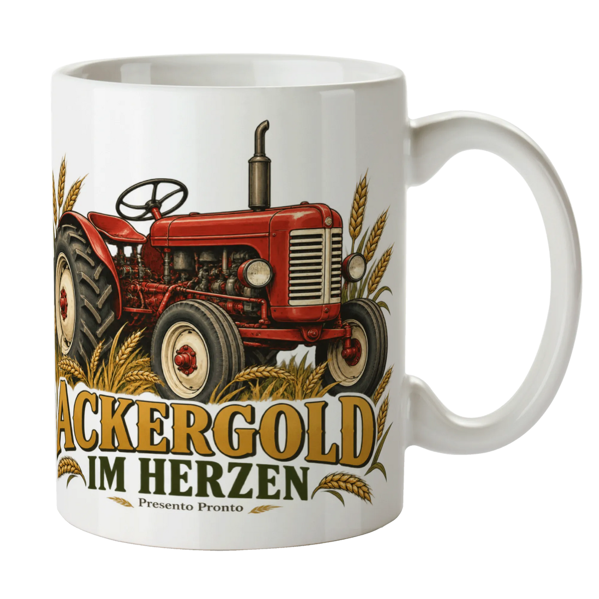 Nostalgische Traktor-Tasse für Bauern mit Weizenähren|p:2016875|h:e1ad1c7c05d8b0979a6643b4854db74e