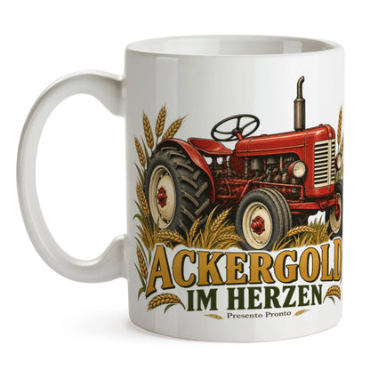 Nostalgische Traktor-Tasse für Bauern mit Weizenähren|p:2016875|h:92c5cb9bb1b336de326c2d5a65d585a7