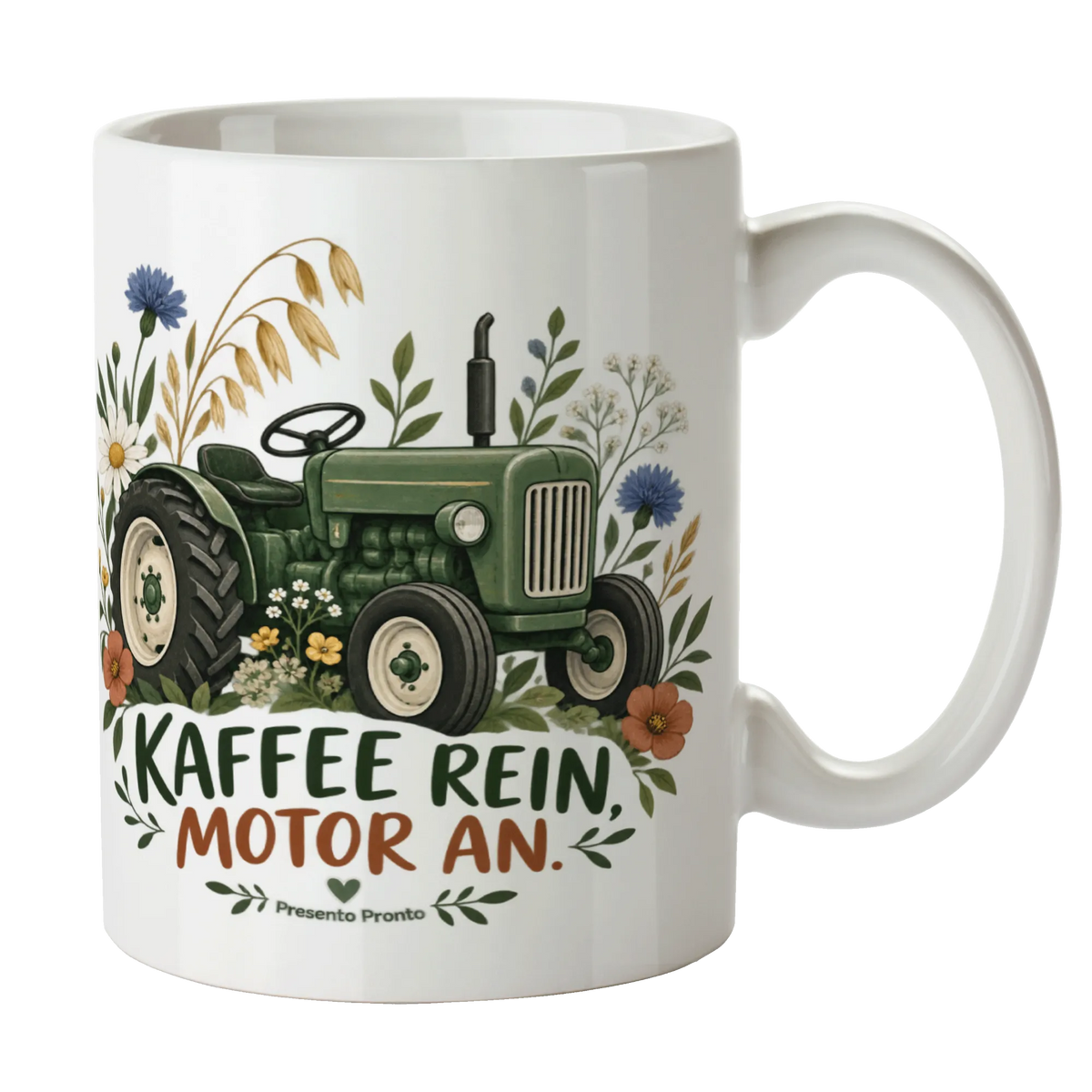 Lustige Traktor-Tasse für Bauern mit Wiesenblumen|p:2016876|h:f24c132218f1e9ac51ab68a2a234f45e