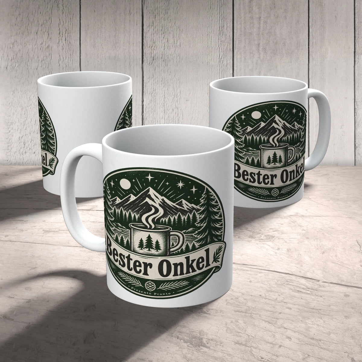 Liebevolle Tasse für den Onkel mit Bergsilhouette|p:2016877|h:166329784e3eeeec9969c803c810fd63