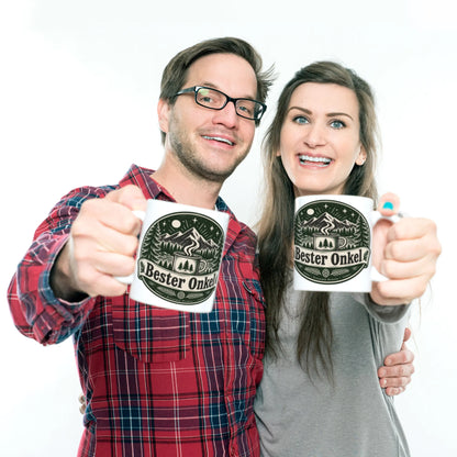 Liebevolle Tasse für den Onkel mit Bergsilhouette|p:2016877|h:bf850a9379c8b2a1c42585b3d2e6f243