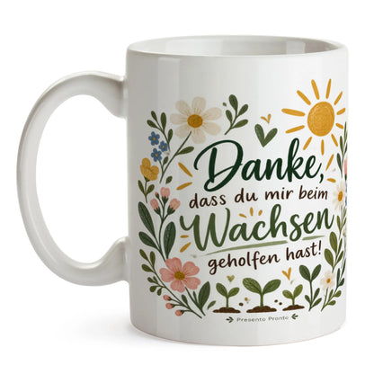 Herzliche Tasse für Kindergarten mit Wildblumen zum Abschied|p:2016890|h:9bd88c72abbcd4ebe4abc1f5c0d28f8a