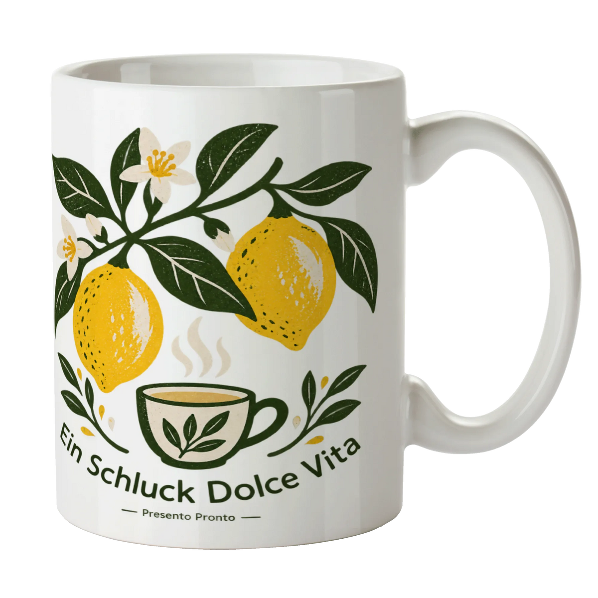 Mediterrane Tasse mit Zitrone für Italienfans|p:2016893|h:9008e80506349f5ab83b02dcb9375a52