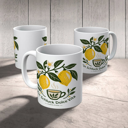 Mediterrane Tasse mit Zitrone für Italienfans|p:2016893|h:102c160378bf35876bad686736821024