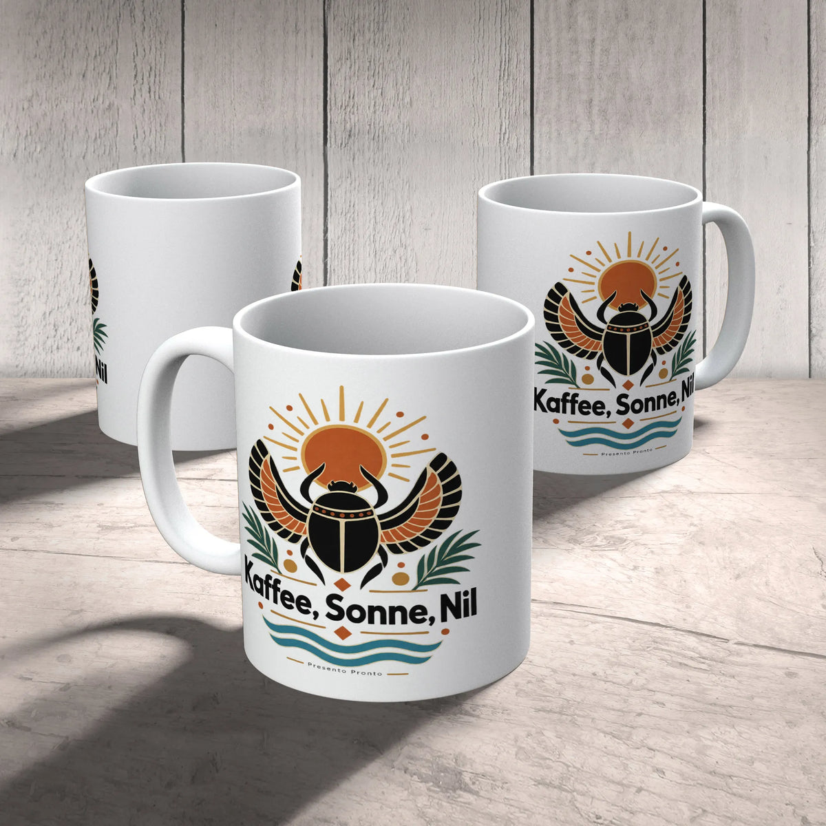 Stimmungsvolle Tasse Ägypten für Fans mit Skarabäus und Sonne|p:2016894|h:1bf18f17489dfaf4f98bc06362196f23