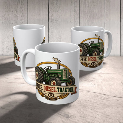 Lustige Tasse für Traktorfans mit Kaffee Diesel Spruch|p:2016913|h:4262bce4861da297078fd49fd7ec6f23