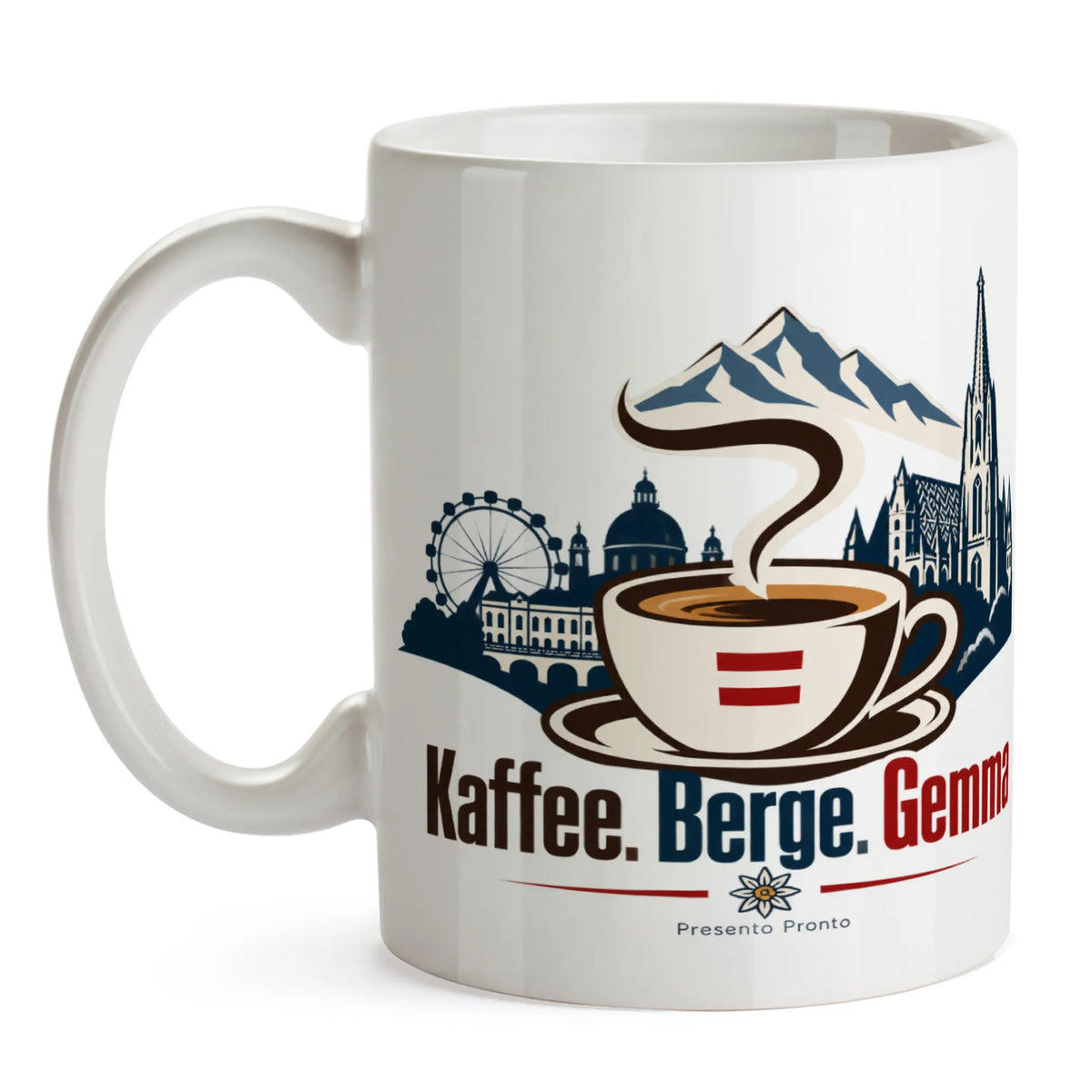 Coole Tasse für Österreich-Fans mit Wiener Skyline|p:2016925|h:84ce43136e7571db2afb2ef8b3f1e717