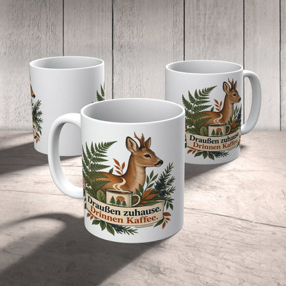 Gemütliche Tasse für Jäger mit Reh|p:2016933|h:3062debb3f6278ac2a0ce90fb7529858