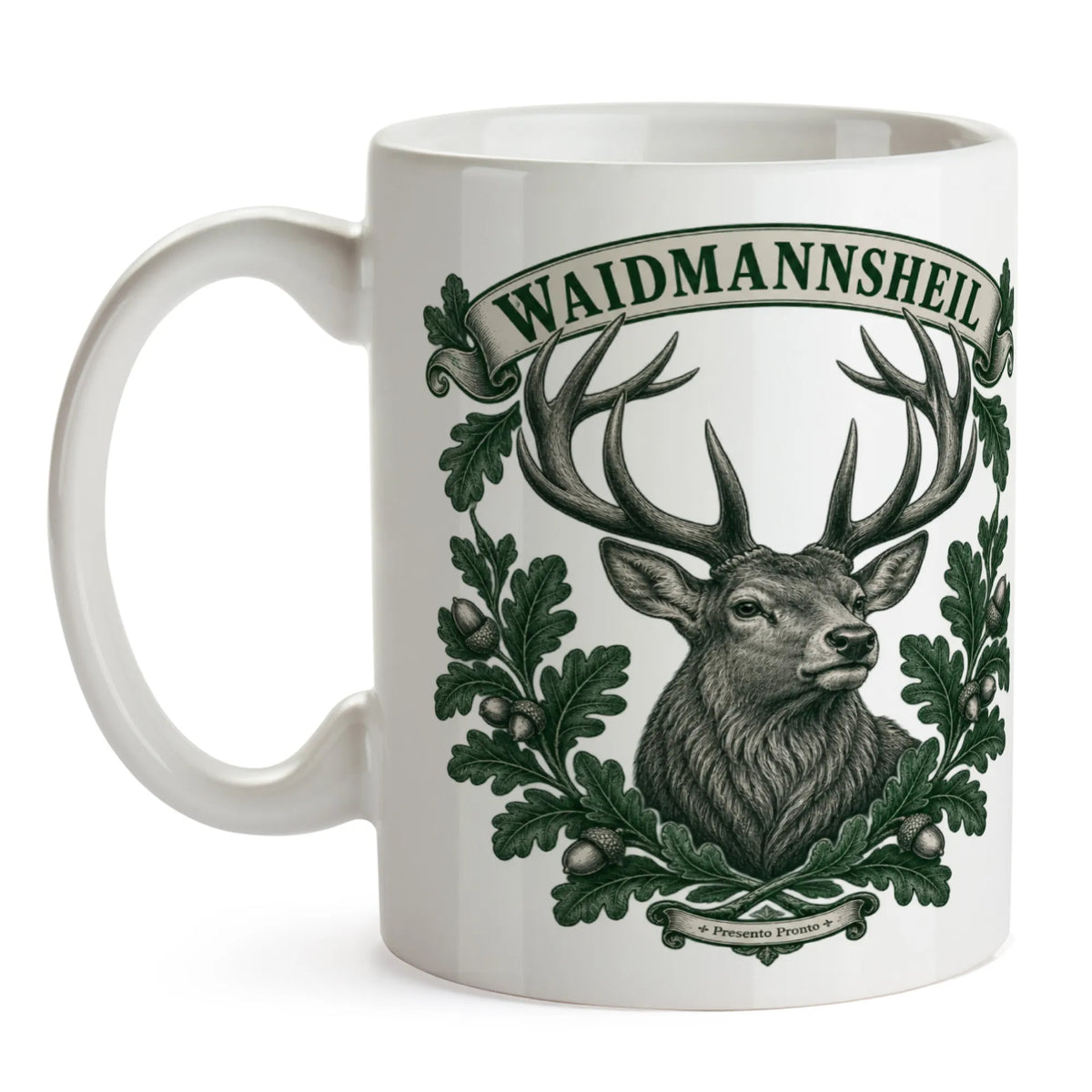 Elegante Tasse für Jäger mit edlem Hirsch|p:2016938|h:f5e32bbb9adb0347b91cf1e043ee39df