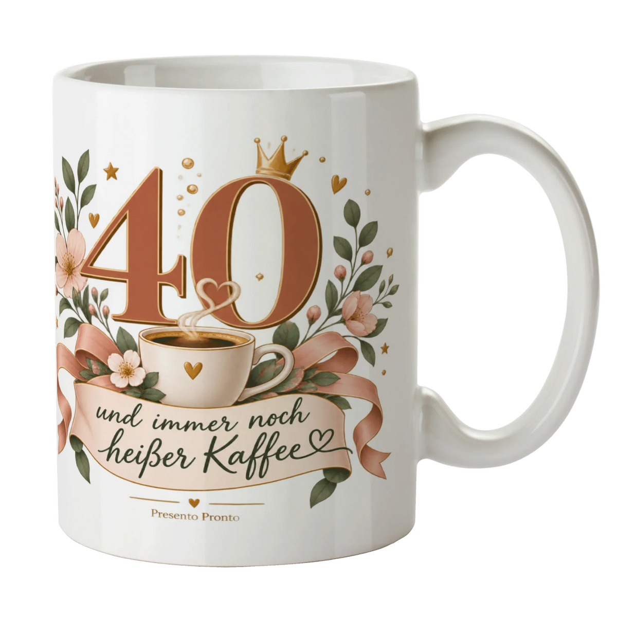 Lustige Tasse zum 40. Geburtstag mit Zahl 40|p:2016957|h:431e5a41848d8a1797211972ac38b346