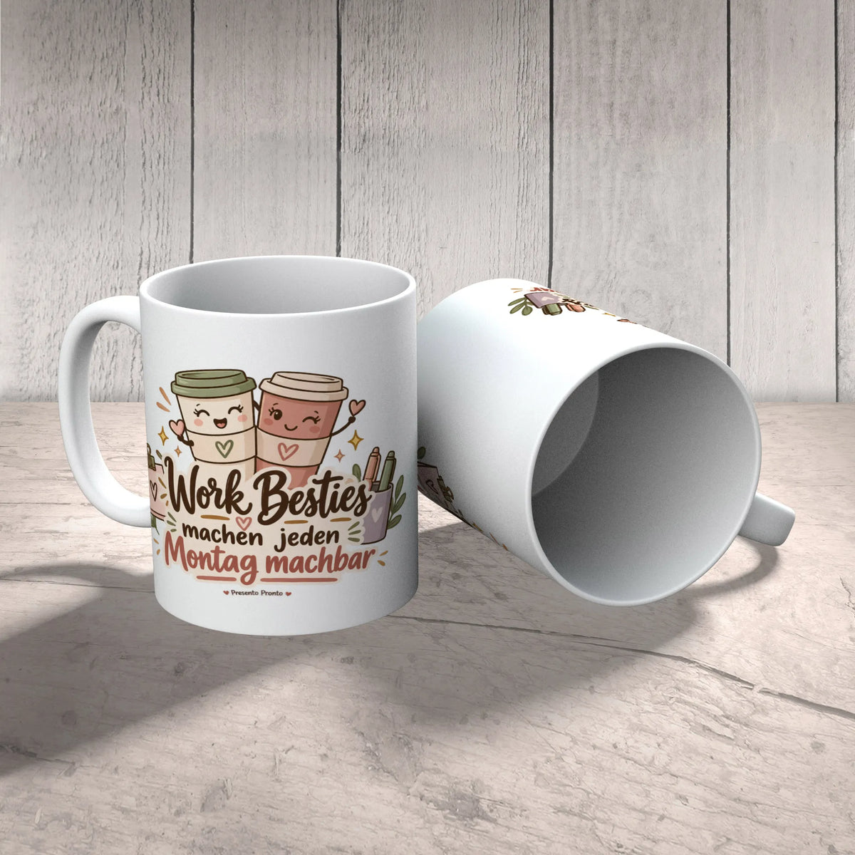 Lustige Tasse für die Work Bestie mit Kaffeebechern|p:2016961|h:dcf4e1de33f1c272c1ada050017ce7a0
