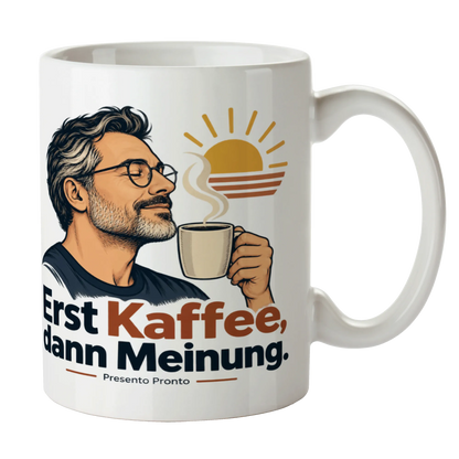 Lustige Tasse für Männer mit Brille und Kaffee|p:2016972|h:6729aa30bad71c14e2d79617bd2dd040