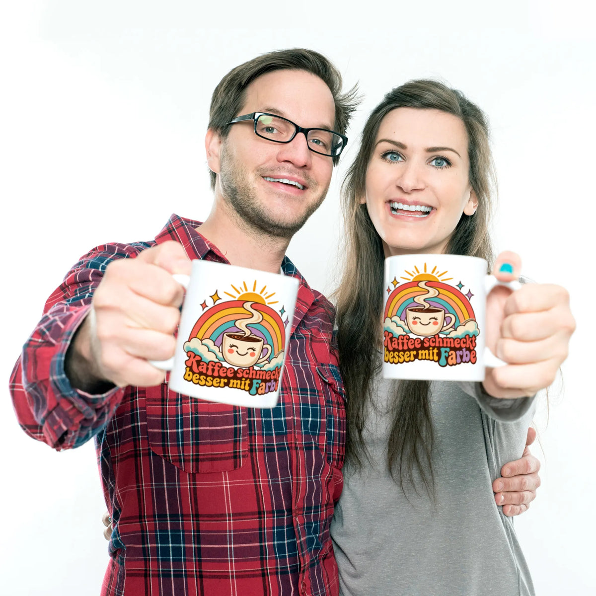 Fröhliche Tasse mit Regenbogen für Kaffeeliebhaber|p:2016977|h:8eb2937d3b18b3e22b84a30fcd52a0b4
