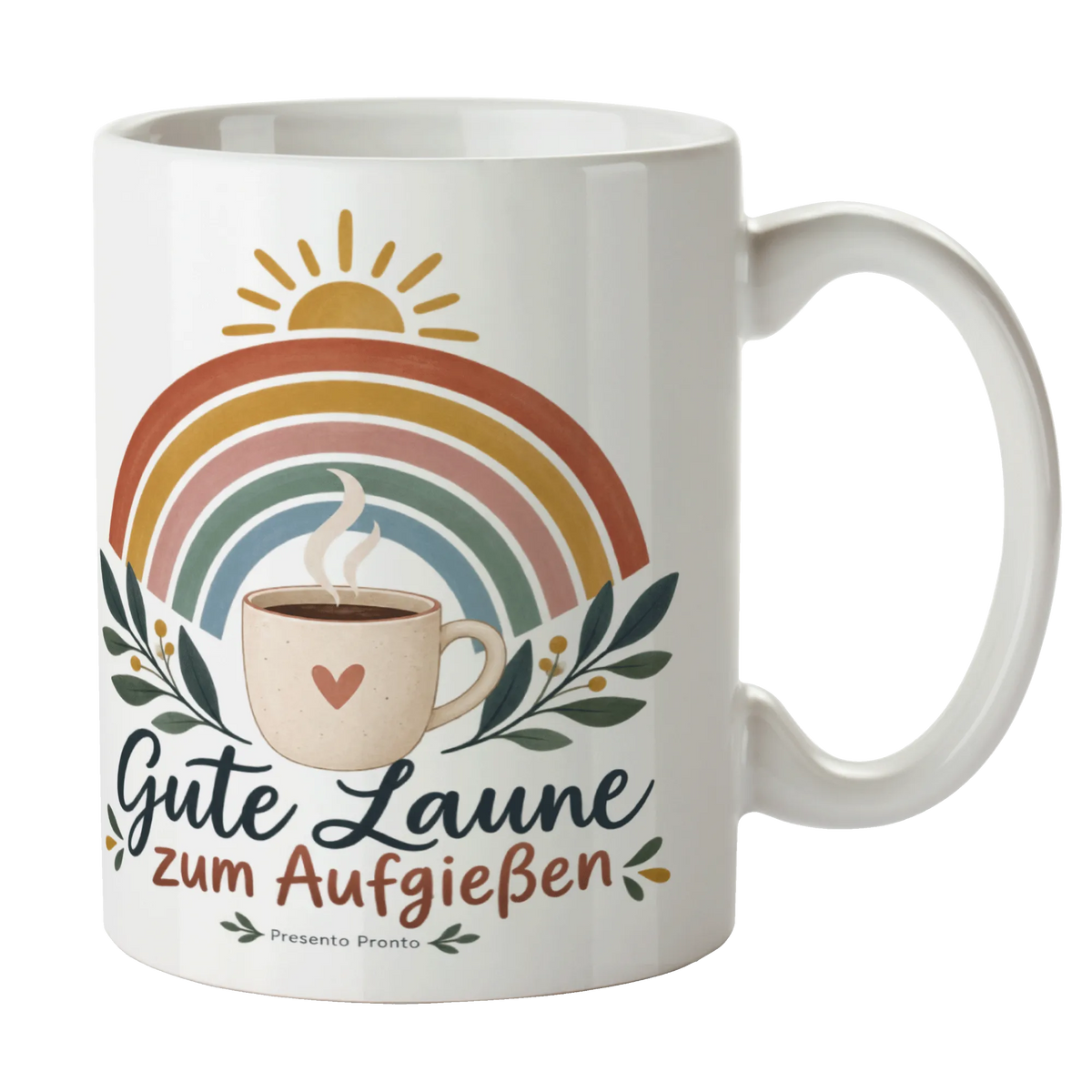 Fröhliche Tasse mit Regenbogen zum Aufmuntern|p:2016978|h:7bba0430d94d10cbaf0721d11484a6e4